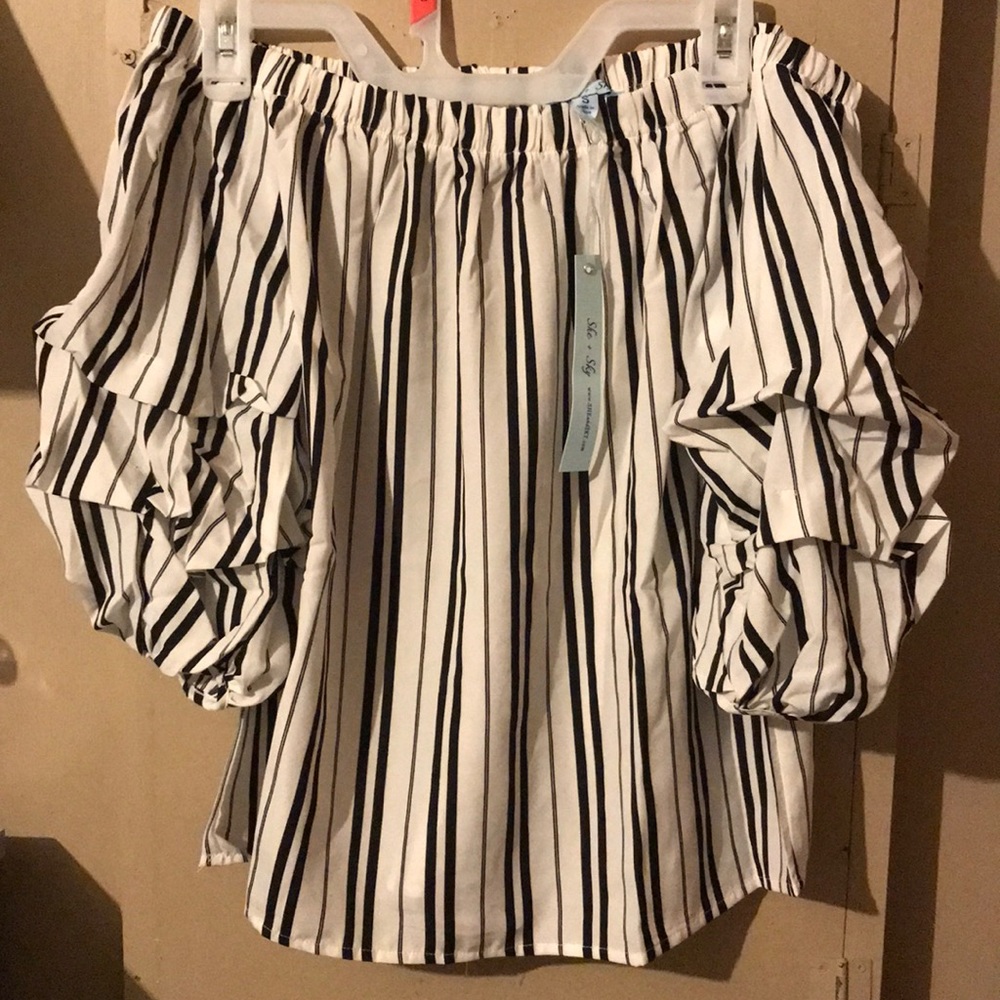 She and sky blouse